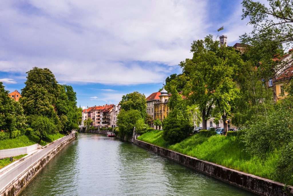 Ljubljana city view, an ideal destination reached easily with Private Airport Transfers in Slovenia.