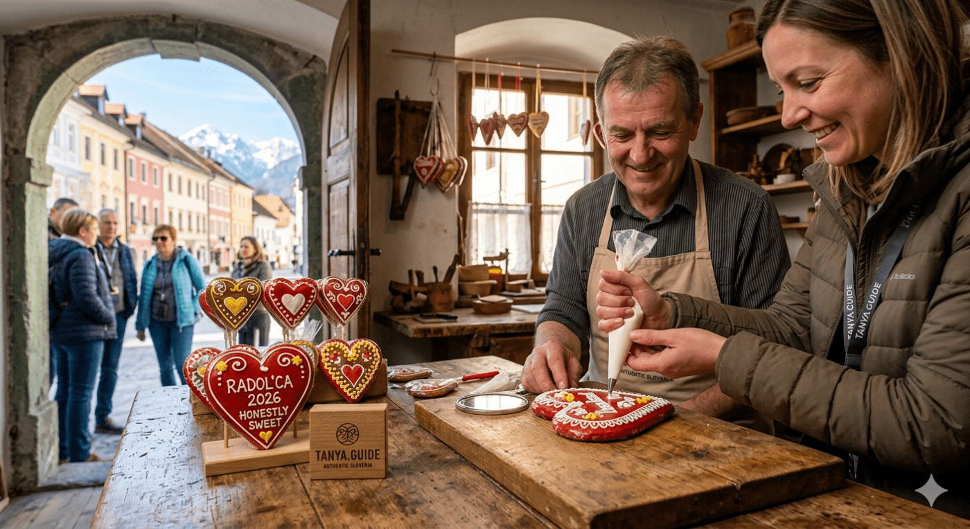 Lectar gingerbread workshop Radovljica private tour Tanya guide 2026