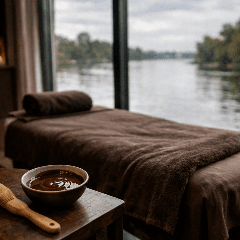 Chocolate Village by the River: A Sweet 2026 Glamping Escape in Maribor Chocolate Village by the River: A Sweet 2026 Glamping Escape in Maribor — photo 2, tanya.guide