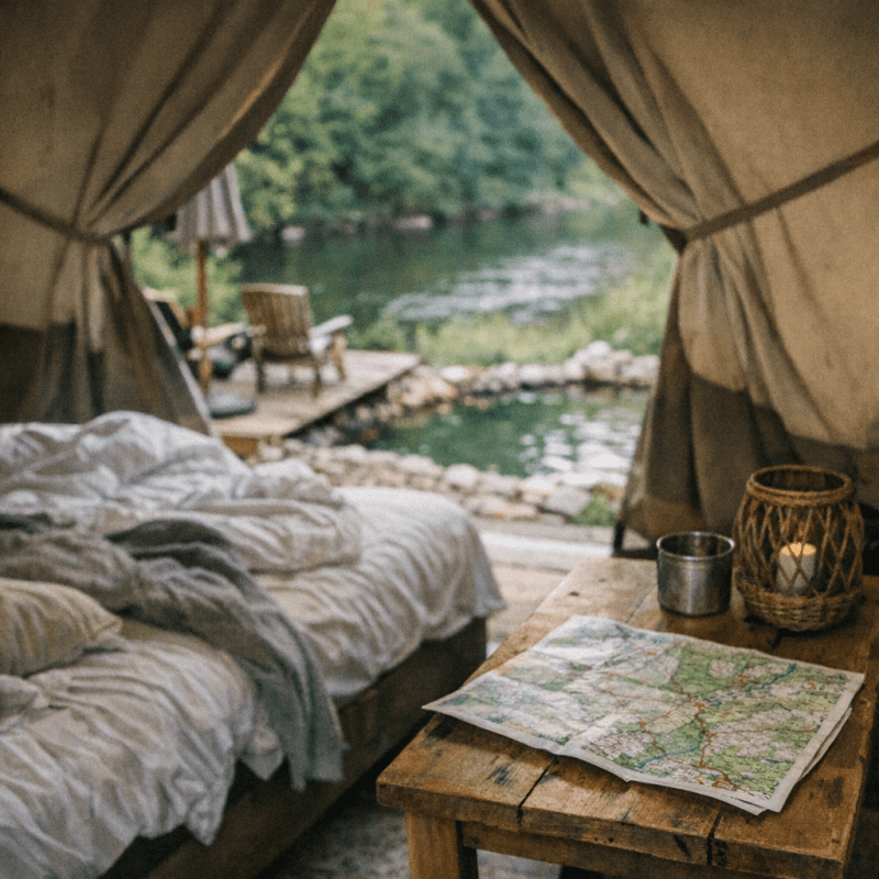 Kolpa River Camping: The Warmest Swimming Adventure in Slovenia Kolpa River Camping: The Warmest Swimming Adventure in Slovenia — photo 2, tanya.guide