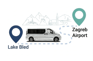 Private Transfer from Bled to Zagreb Airport