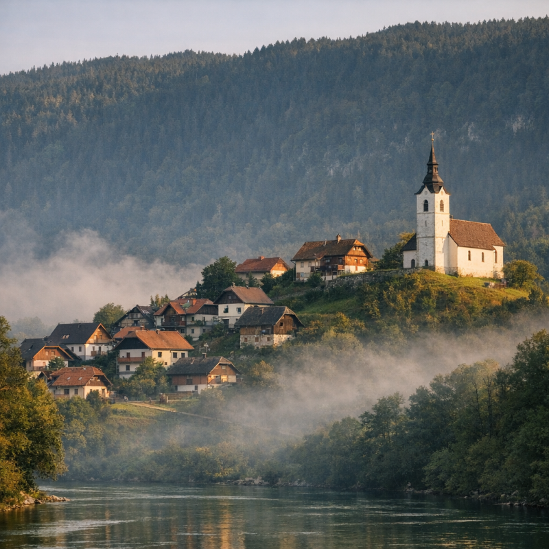 Bohinjska Bela: The Hidden Village Behind Lake Bled (Local Bohinjska Bela: The Hidden Village Behind Lake Bled (Local