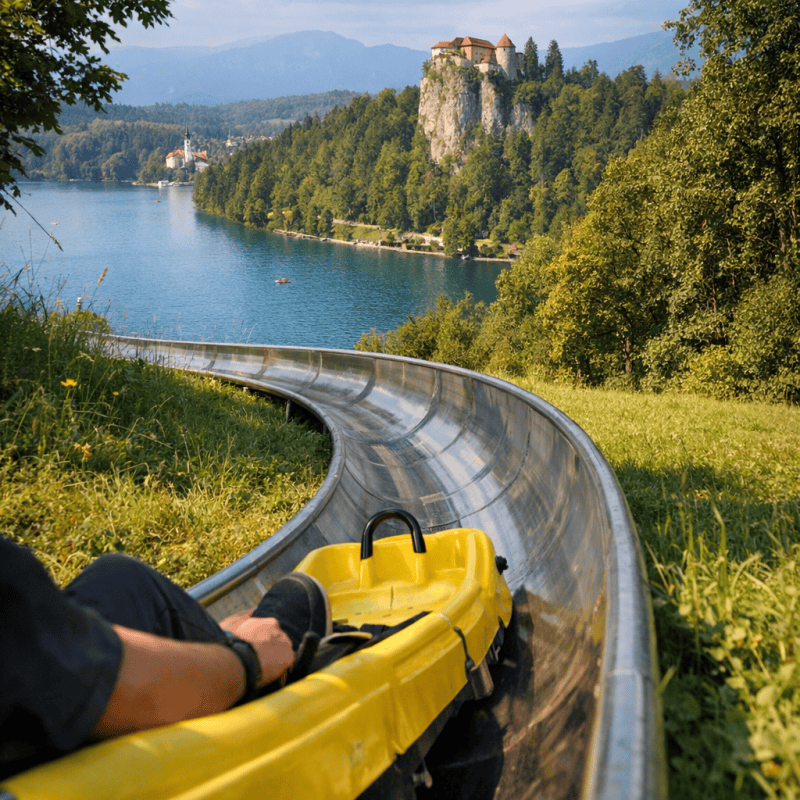 Straža Bled: Summer Tobogganing & Panoramic Chairlift Guide