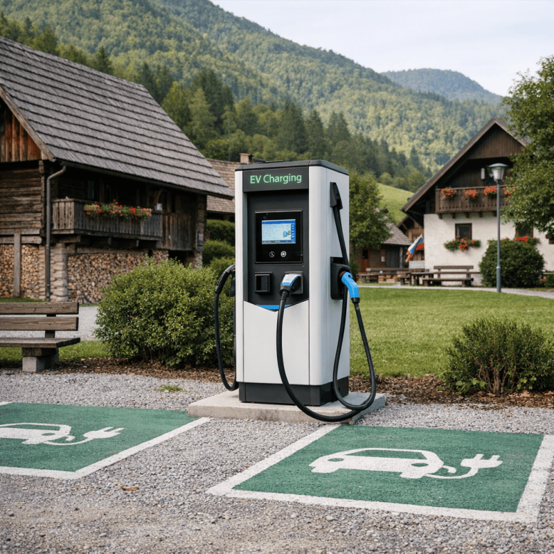 Where to Charge an Electric Vehicle on the Route from Ljubljana to Bled (Map of Charging Stations) — photo 2, tanya.guide