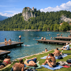 Swimming at Bled Lido: Prices, Crowds & Is It Worth It?